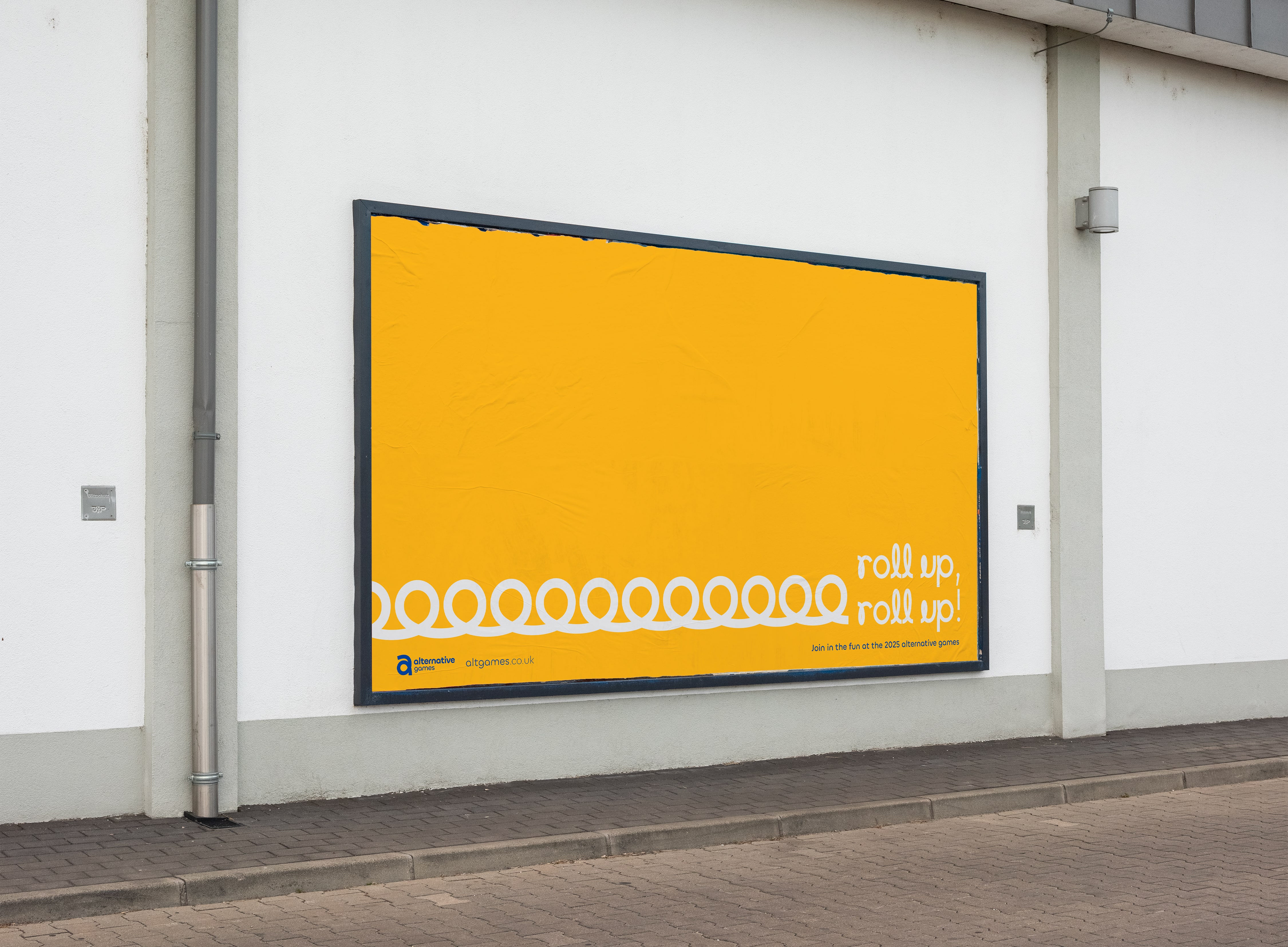 mockup of the billboards